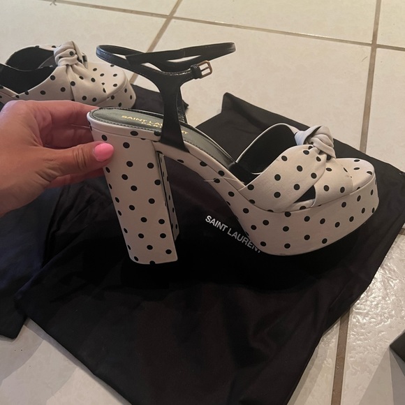 NEW NEW NEW and Authentic Saint Laurent Sandals - Picture 4 of 8